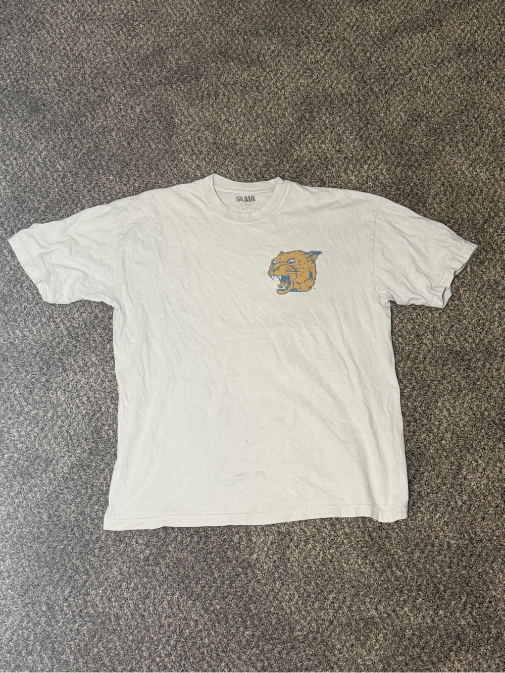 SLAM XL White Pittsburgh Panthers Shirt